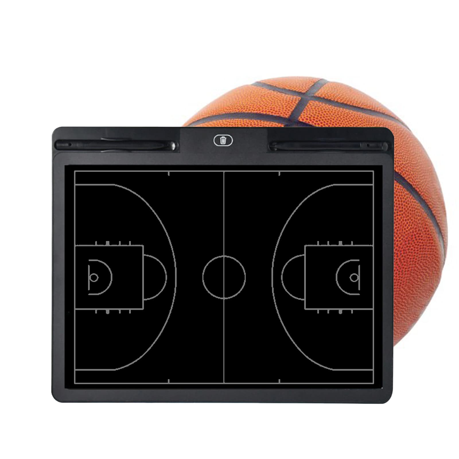 BFVAKBKYT Coaches Taktische Tafel, Elektronisches Basketball-Coaching-Board mit flexiblem LCD-Bildschirm der neuen Generation, mit Eingabestift, 16 Zoll