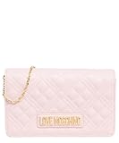 Love Moschino damen lettering logo Umhangetasche cipria