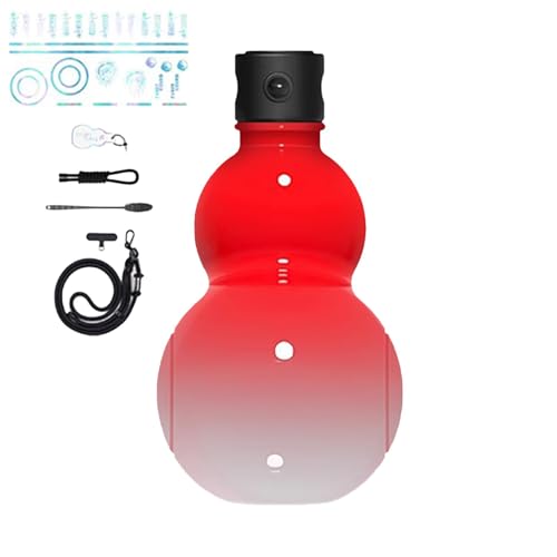 weinflasche, Sportwasserflasche | Outdoor-Sport-Wasserflasche - Tragbare Wasserflasche für den Außenbereich mit Stopper, Anhänger, Weinflasche, Sportflasche, chinesische Feng Shui Hu Lu -Ornament im F