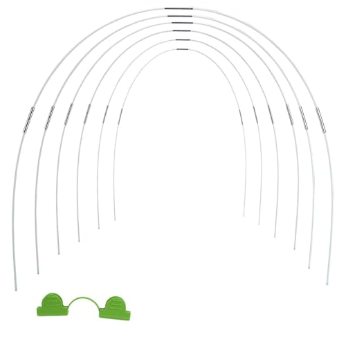 Kiudduy -Langbogenstangen Aus Fiberglas für Fahrradzelt, für Zeltstangen, für Fiberglas-Zeltstangen