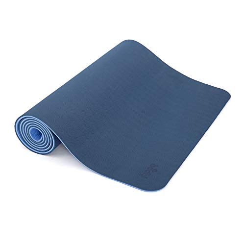 Yogamatte LOTUS PRO, auch für Gymnastik, Pilates und Fitness, weiche und rutschfeste TPE Matte, hypo-allergen, 100% recyclebar