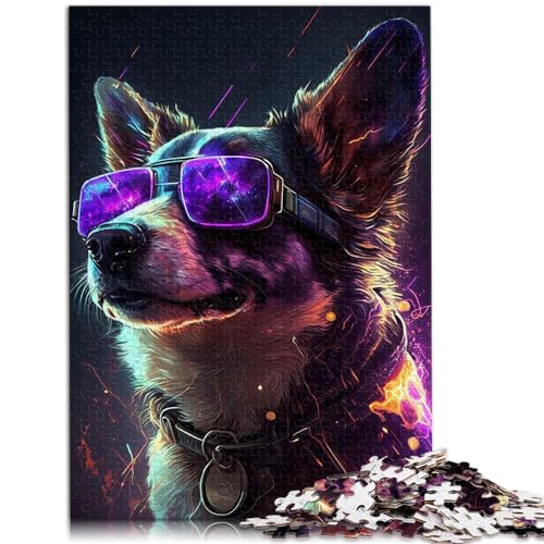 Puzzles für Hunde, 1000 Puzzleteile für Erwachsene, Holzpuzzle, einfache Puzzles, Spaß für zu Hause, Aktivitäten, Geburtstagsgeschenk, Reisegeschenke, (50 x 75 cm)