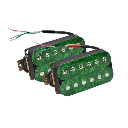 1Set Elektrische Gitarre Humbucker Einstellbare Schraube Für 6 String E-gitarre Spule Spliting Pickup Single-Coil-Tonabnehmer (Color : 2)