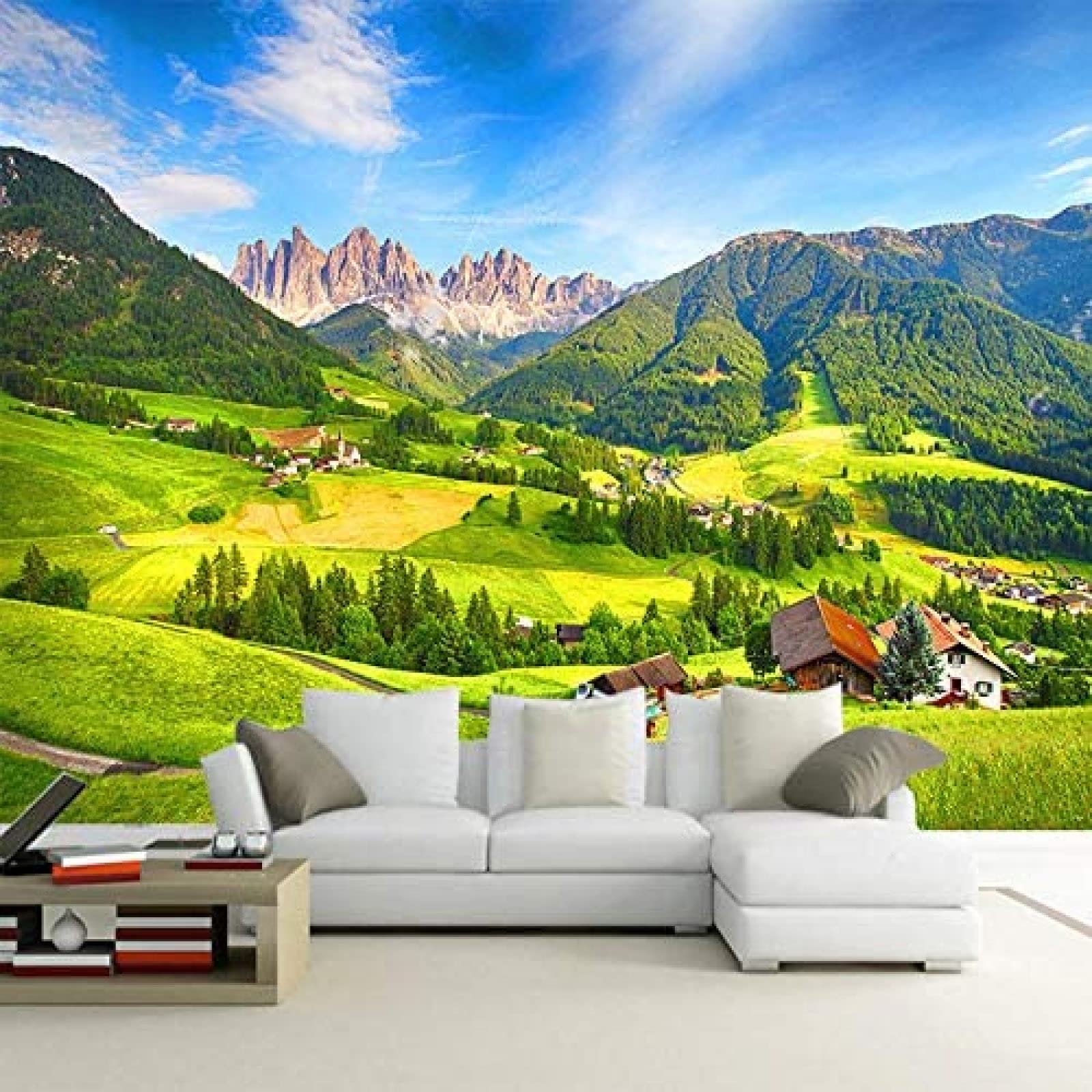 Fototapete 3D Natur Landschaft Schlafzimmer Wohnzimmer TV Hintergrund Dekoration Tapete Wandbild TV Wandbild Tapete Wanddekoration fototapete 3d Vlies wandbild Schlafzimmer-150cm×105cm