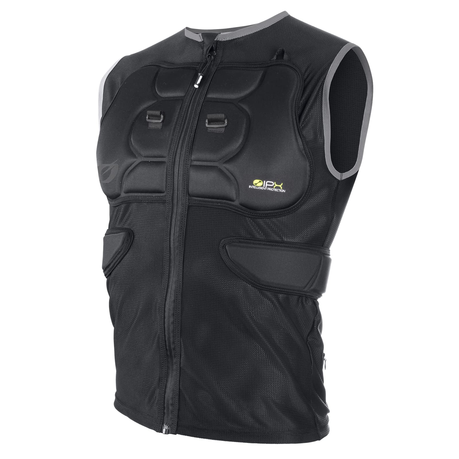 O'NEAL | Protektoren-Jacke | Motocross Enduro Motorrad | IPX® Rückenprotektor, 4-Wege-Stretch-Mesh/Lycra, aus Bioschaumstoff | BP Protector Sleeve | Erwachsene | Schwarz | Größe XXL