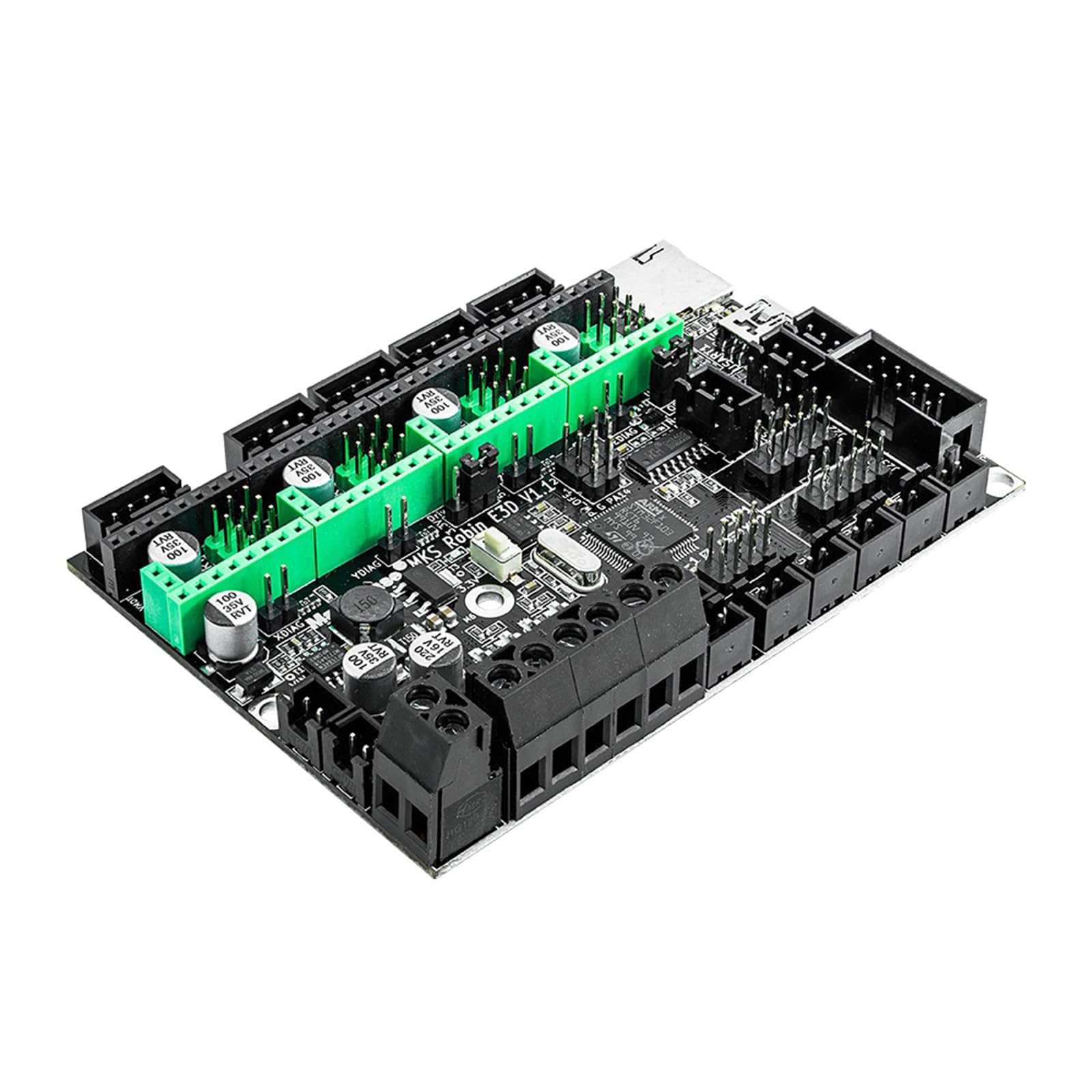 Mllepjdh 3D Drucker Motherboard Ersatz Für Robin 3D Drucker Motherboard 32-Bit Steuerplatine Für CR10 Ender3