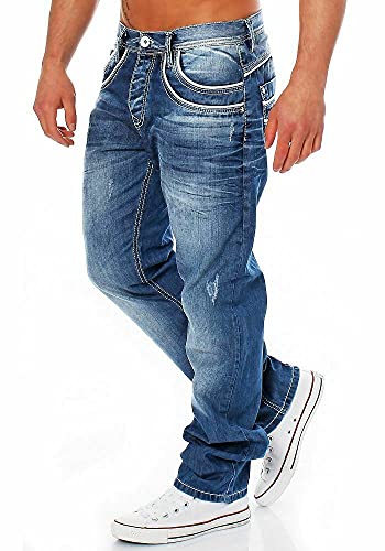 Cipo & Baxx Herren Jeans C-1127, 31W / 32L