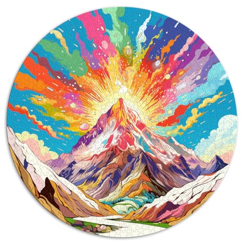 Puzzle zum Thema Großglockner, bunt, 1000 Teile, 26,5 x 26,5 Zoll, lustige Puzzles, jedes Teil ist einzigartig – anspruchsvolles, unterhaltsames Spiel für die ganze Familie