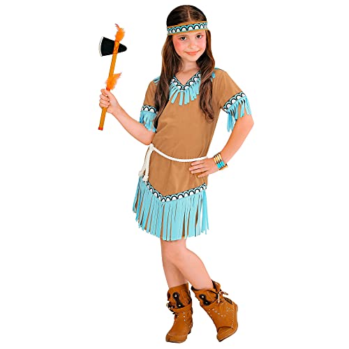 "INDIAN GIRL" (dress, belt, headband) - (116 cm / 4-5 Years)