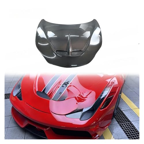 SPC Style Carbon Fiber Auto Motorhaube Kompatibel for Ferrari 458 Motorhaube