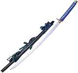 MAUXpIAO Japanese Anime Schwert -103 cm BleachKurosaki Ichigos Tensa Zangetsu Samurai Sword Katana for Cosplay Collection schwerter/A/103cm