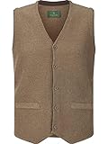 Charles Colby Herren Strickweste Kevan (Pullunder, Feinstrick-Weste) beige M - 48/50