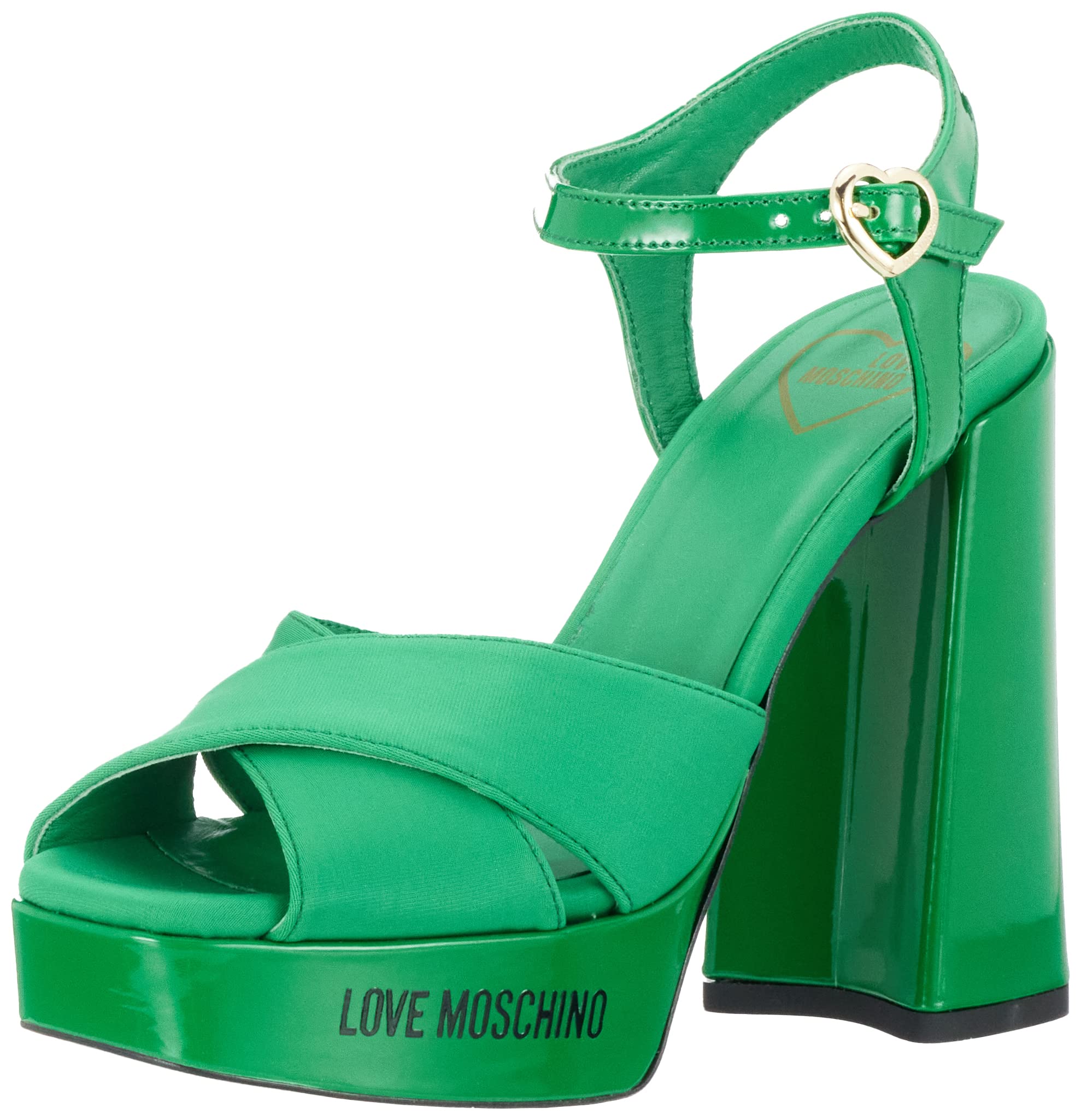 Love Moschino Damen Ja1605cg1gim185a40 W.Sandal, grün, 40 EU