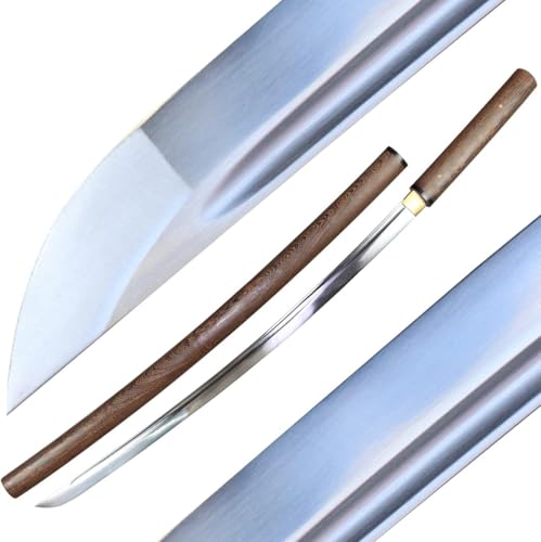 MAUXpIAO Sharp Japanischen Samurai Schwert Katanas 102 cm 1095 Stahl Full Tang Katana Schwert Echt katana/A/102CM