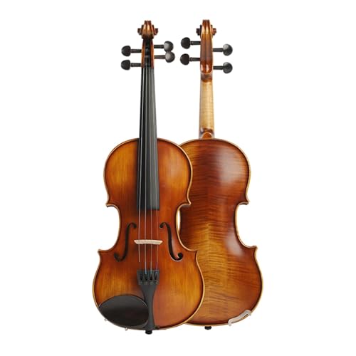 Geige Akustisches, handgefertigtes Violinenset aus massivem Holz für Erwachsene für Üben (Color : 1/8)