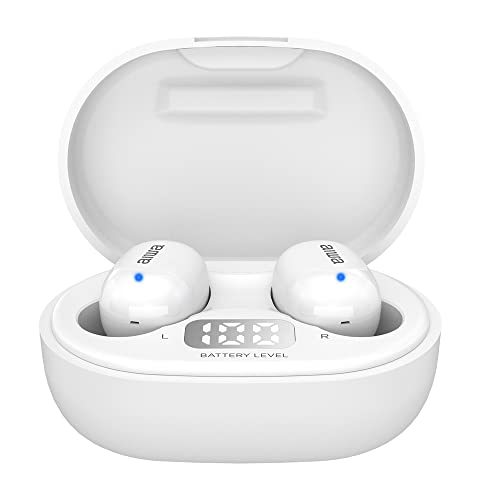 Aiwa Auriculares Micro EBTW-150WT Blanco Bluetooth/TACTIL/ESTUCHE CARGA/PANTALLA LED/2XMIC EBTW-150WT