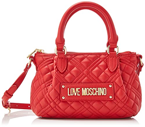 Love Moschino Damen Borsa Quilted Pu Rosso Umhngetasche, Denimblau