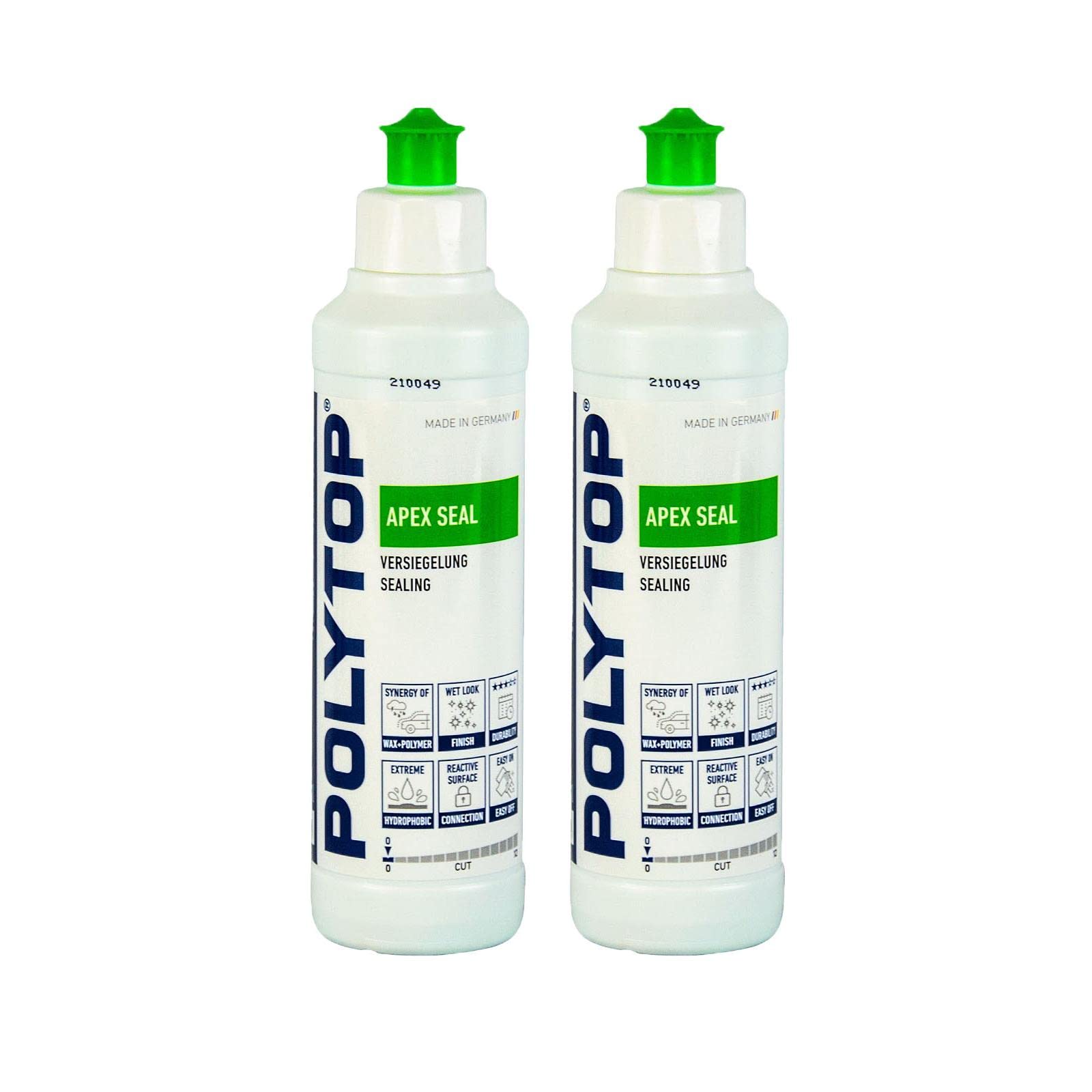 2x POLYTOP Apex Seal Langzeitversiegelung Versiegelung Lackversiegelung 250 ml