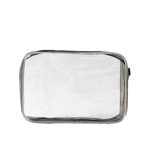 Transparente Kosmetiktasche for Damen, Make-up-Kosmetiktasche, Reise-Reißverschluss, durchsichtig, Make-up, Beauty-Wash-Organizer, Bad-Kulturbeutel-Set Kosmetiktasche Set(Transparent M)