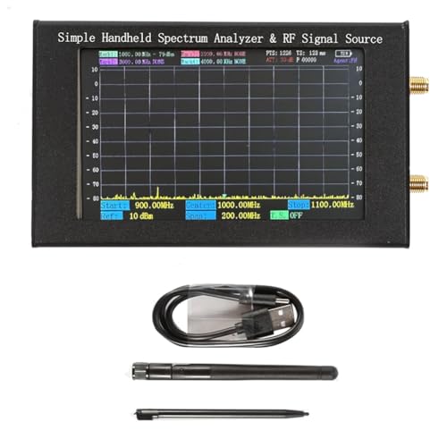 Pluuttiem Handspektrometer ZQ6 Einfaches Spektrometer mit Tracking- und Signalquellen-Multifunktionsspektrometer