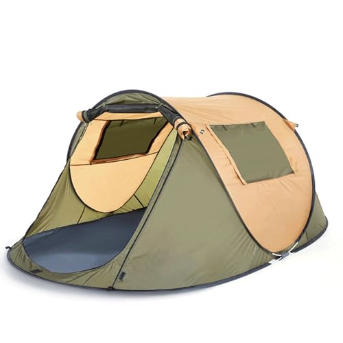 Reisezelt 3-4 Personen Outdoor Camping Zelt Polyester Große Fläche Wandercamp Zelte für den Außenbereich,4-5people