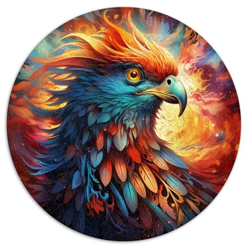 Puzzles für „Bird of Phoenix“ 1000-teiliges Puzzle für Erwachsene, 26,5 x 26,5 Zoll, Puzzle, praktisches Spiel, Lernspiele für zu Hause, DIY-Spielzeug