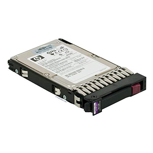 HP EH0146FBQDC Server Festplatte mit Hot-Plug Rahmen (146GB, SAS Dual Port 6Gb/s, 15000rpm, 6,35cm (2,5 Zoll) (Generalüberholt)