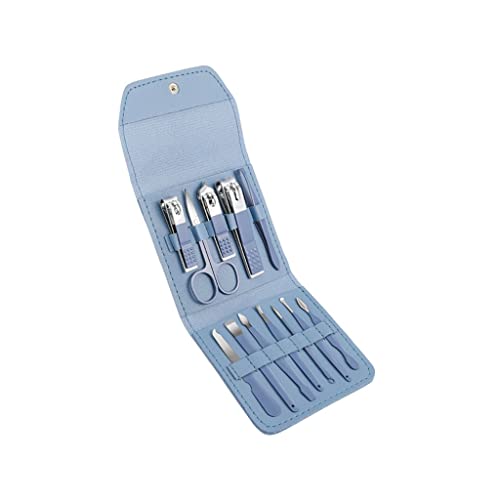 Zehennagelknipser 12-stück Set Nagel-Clippers Set Maniküre Set Körperpflege Set Professionelle Pediküre Set Beauty Set Männer und Frauen Geschenk Nagelpflege Nagelknipser-Set (Color : D-12-piece Set