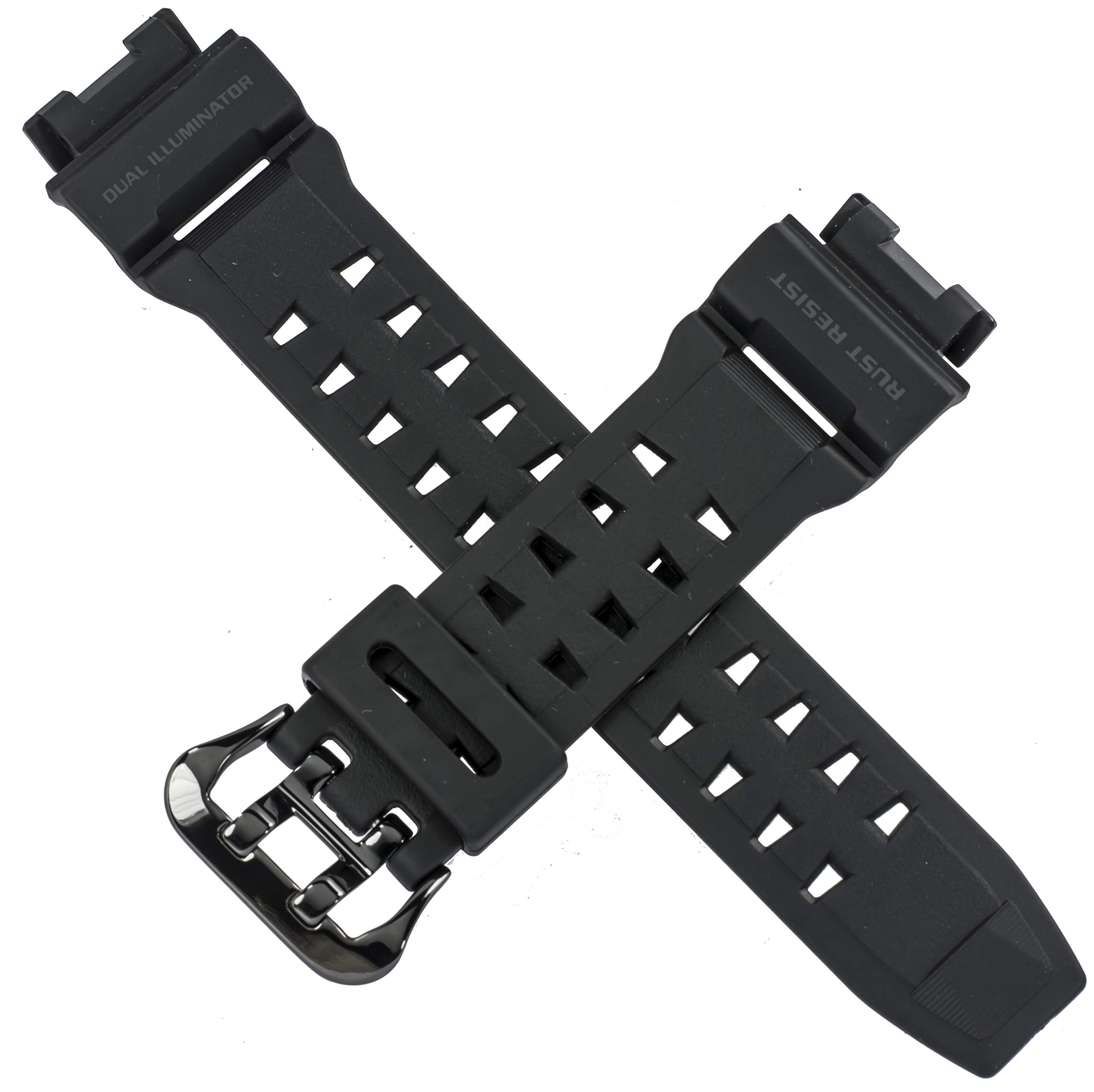 Original Casio Uhrenarmband für G-9100BP G 9100BP 9100 Schwarze Schnalle 10383955