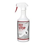 Stiefel Flystop DEET für Pferde, hochwirksamer Insektenschutz für Pferd & Reiter, beinahe geruchslos, Fliegenspray gegen Mücken, Bremsen, Zecken, mehrere St&en Wirksamkeit, Wirkstoff DEET, 650ml