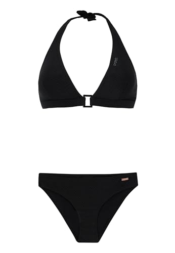 Protest Ladies Halter Bikini PRTLOST True Black M/38