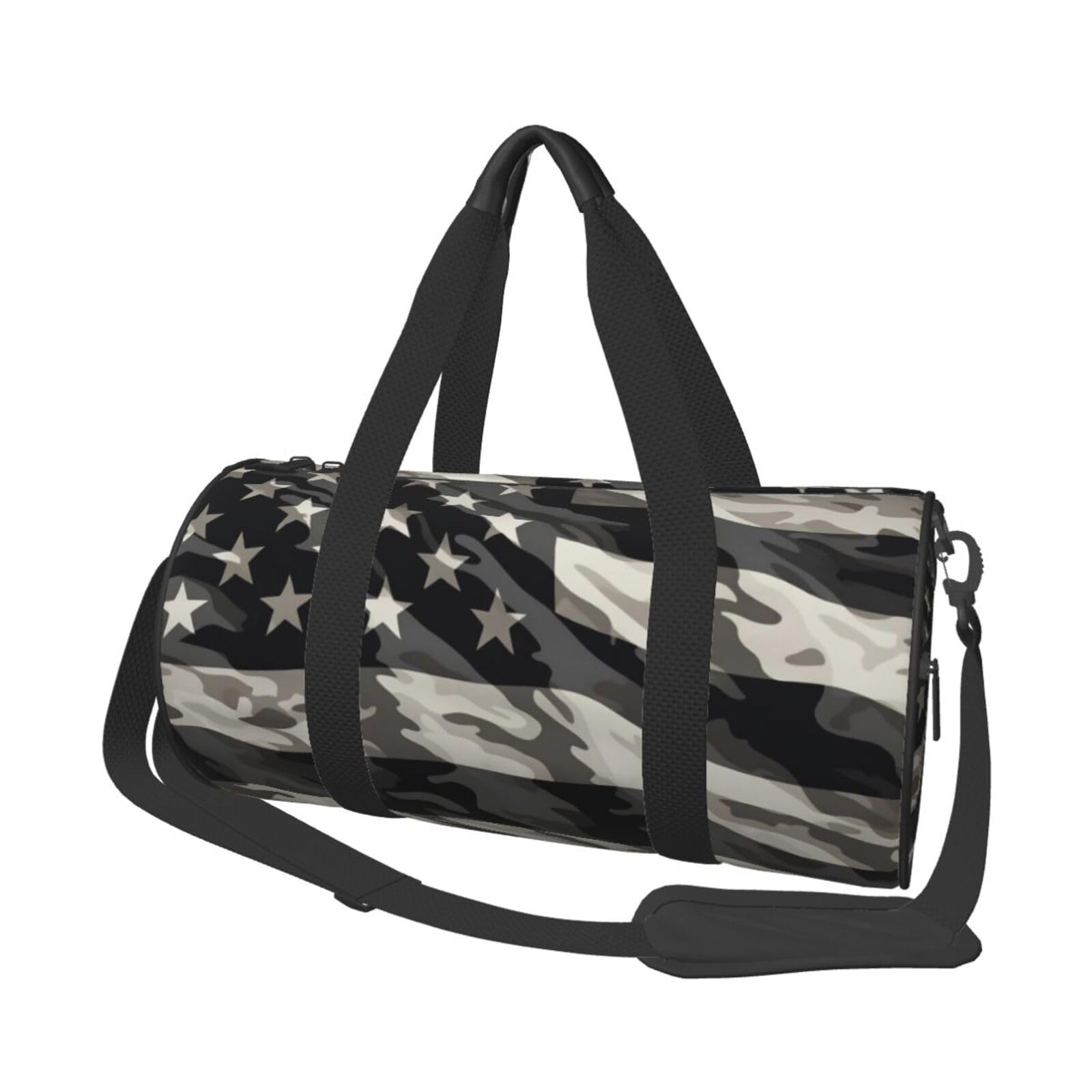 Robuste Camouflage-Reisetasche mit amerikanischer Flagge, geräumige und stilvolle Tasche für alle Ihre Reisebedürfnisse