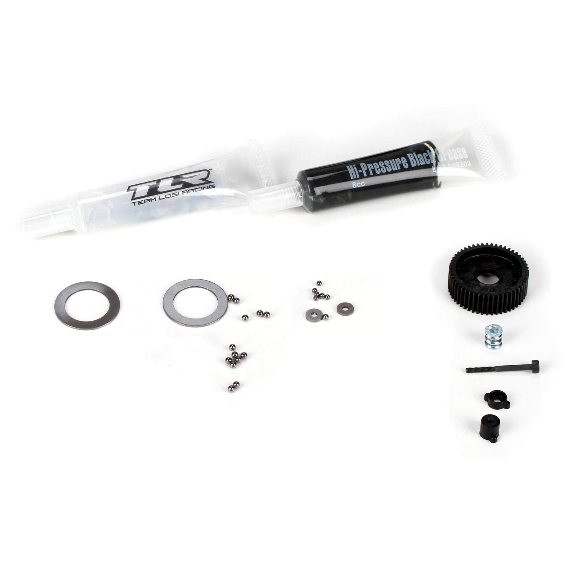 TEAM LOSI RACING Diff Service Kit, Tungsten Balls: 22, 22T, 22SCT