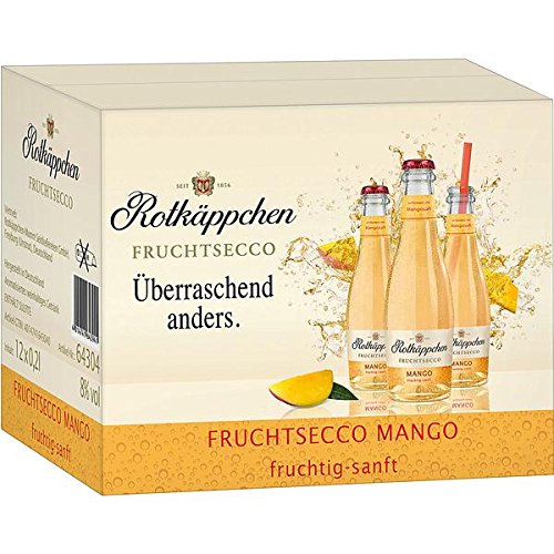 12 Flaschen Rotkäppchen Fruchtsecco Mango a 200ml Piccolo