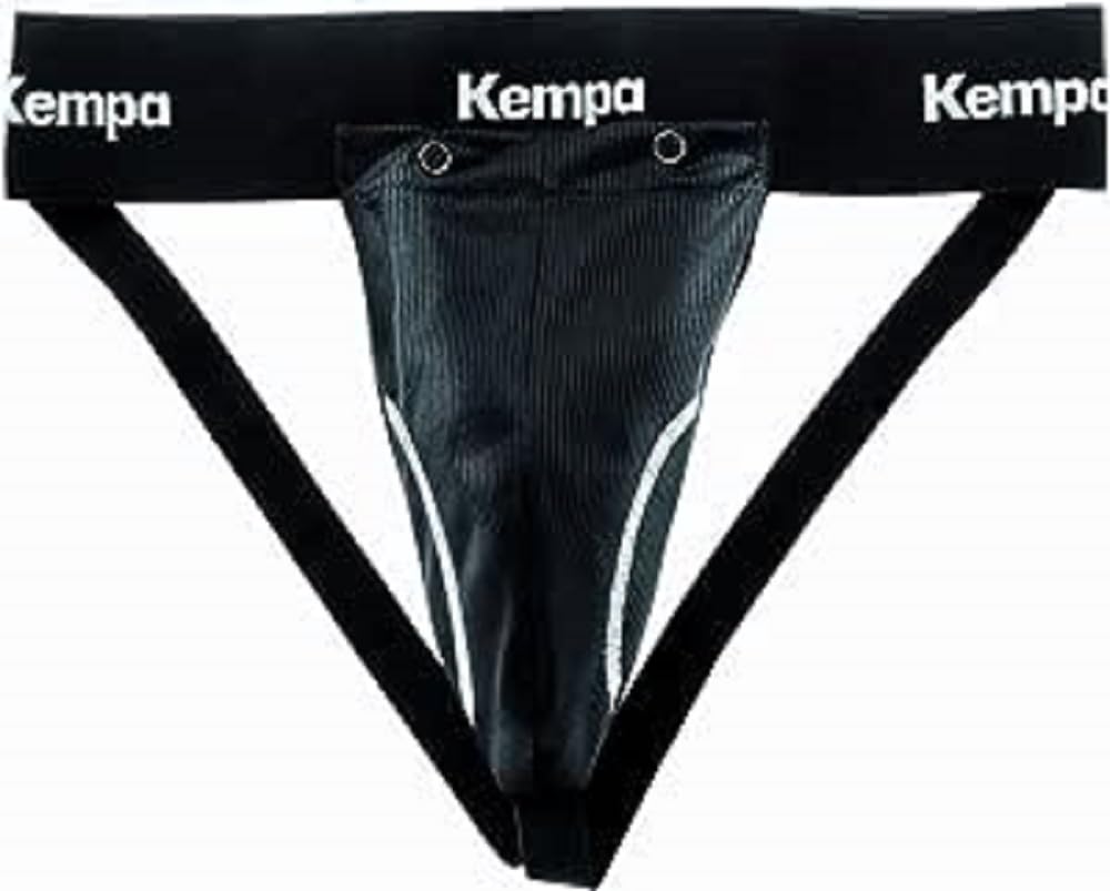 Kempa Unisex Suspensorium Schutz-schale, Schwarz, Eishockey EU