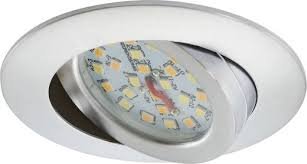 LED-Einbauleuchte 3er Set 15 W Neutral-Weiß, Tageslicht-Weiß, Warm-Weiß Briloner 7260039 Aluminium