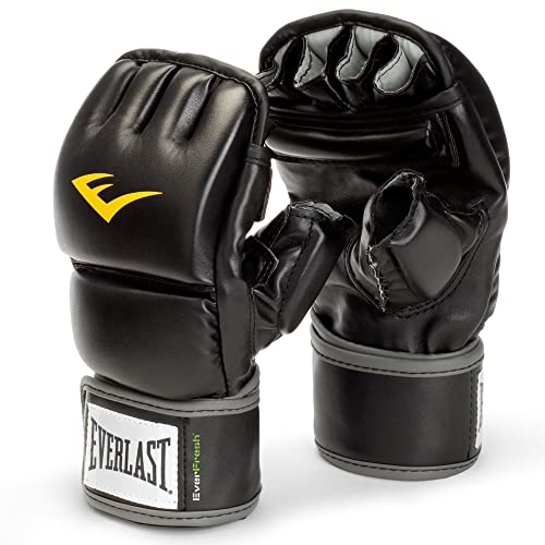 Everlast Unisex – Erwachsene WRISTWRAP Heavy Bag Glove Box Equipment, schwarz, S/M