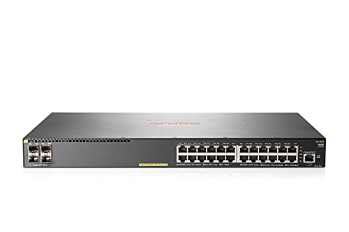 HPE Aruba 2930F 24G PoE+ 4SFP+ TAA-compliant Switch