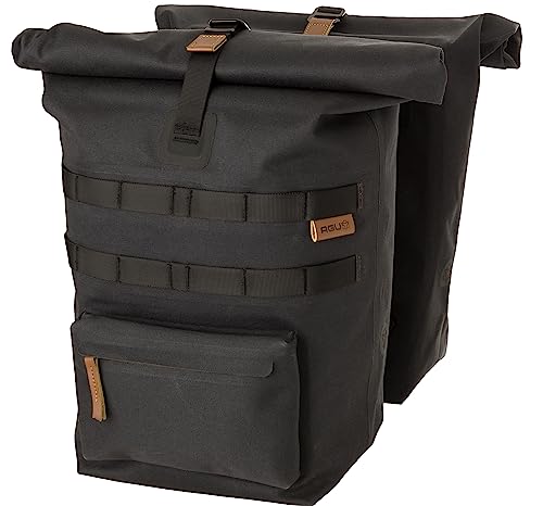 AGU Convoy Doppelte Fahrradtasche Urban Click'nGo MIK Antracite 34L