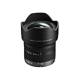 Panasonic H-F007014E LUMIX G Vario Superweitwinkel 7-14 mm F4.0 ASPH. Objektiv (14-28 mm KB) schwarz