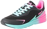 FILA Unisex Kinder Laufschuh Crusher Teens, Black Pink Glo, 38 EU