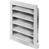 Helios Ventilatoren WSG 400 Abluftgitter Aluminium