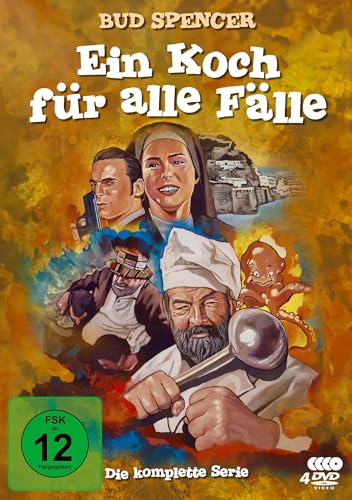 Bud Spencer – Die Fälle des Kochs - Die komplette Serie (Alle 12 Folgen) (Fernsehjuwelen) [3 DVDs]