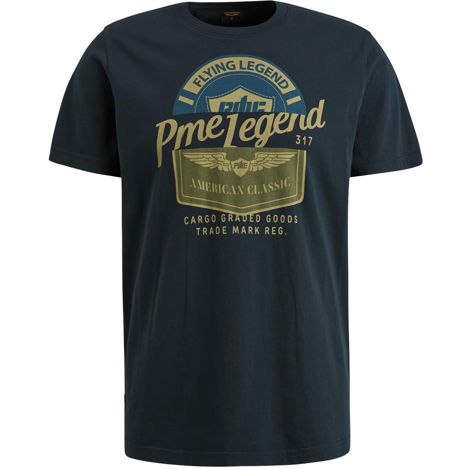 PME Legend Short sleeve r-neck single jersey Salute - XXXL