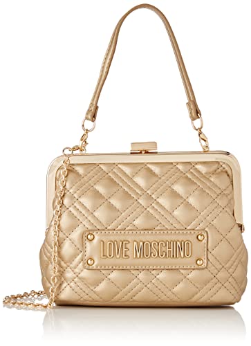 Love Moschino Damen Jc4011pp1gla0901 Umhängetasche, Gold