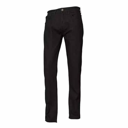 Rokker RT Tapered Slim Motorradjeans Herren Lang (schwarz), W36/L34