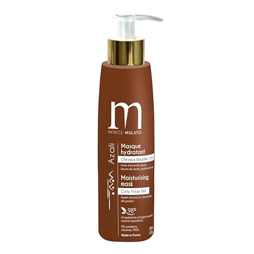 Mulato Azali MUL084 Feuchtigkeitsspendende Maske, Locken, 200 ml