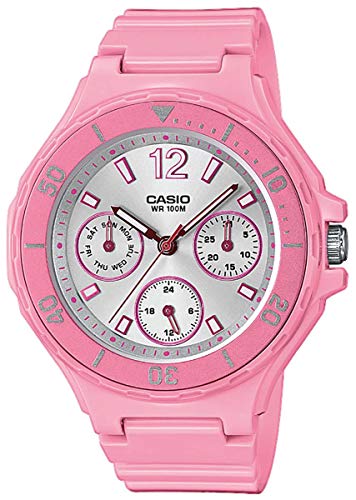 CASIO Damen Analog Quarz Uhr mit Harz Armband LRW-250H-4A3VEF