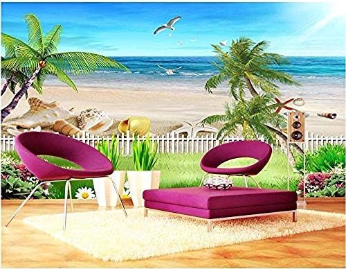 Ocean Beach Schönes Zimmer Mit Meerblick 3D Tapeten Wanddekoration Fototapete Sofas Wohnzimmer Wandbild Schlafzimmer-400cm×280cm