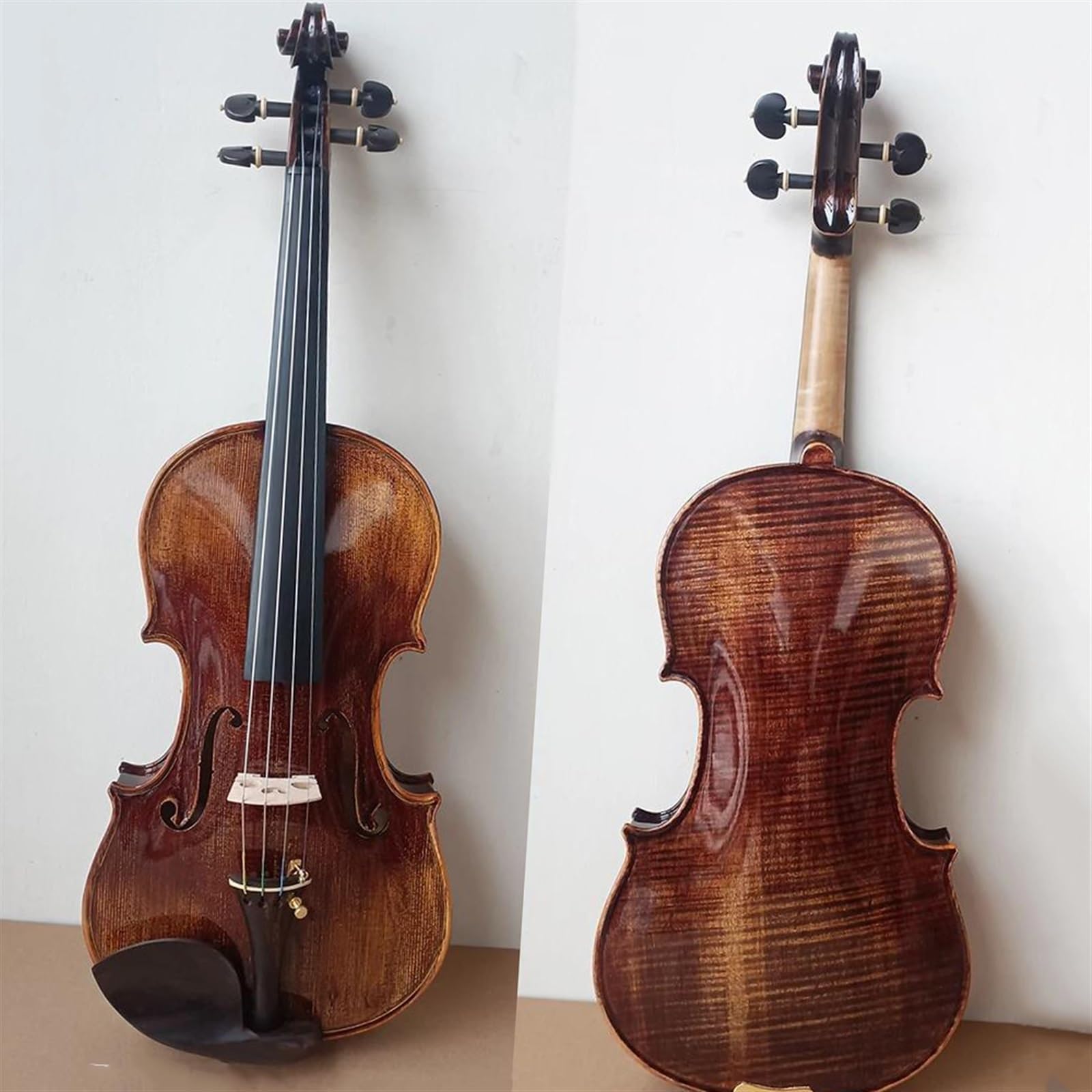 Standard Violine Violine 4/4 Dunkelbraun Farbe Professionell